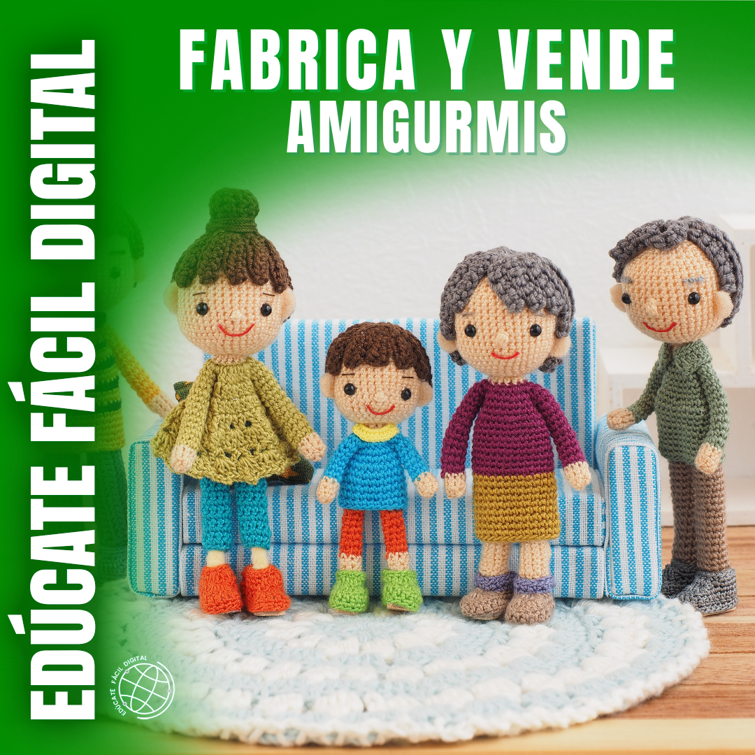 AMIGURUMIS: Diseña, Crea y Genera Ingresos