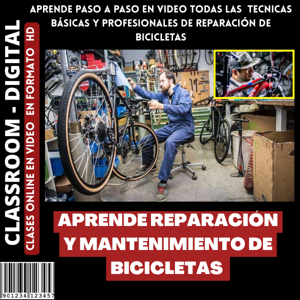 APRENDE REPARACIÓN Y MANTENIMIENTO DE BICICLETAS - NEGOCIO RENTABLE
