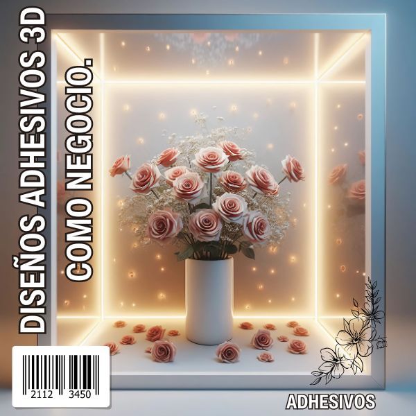 DISEÑOS ADHESIVOS 3D COMO NEGOCIO.