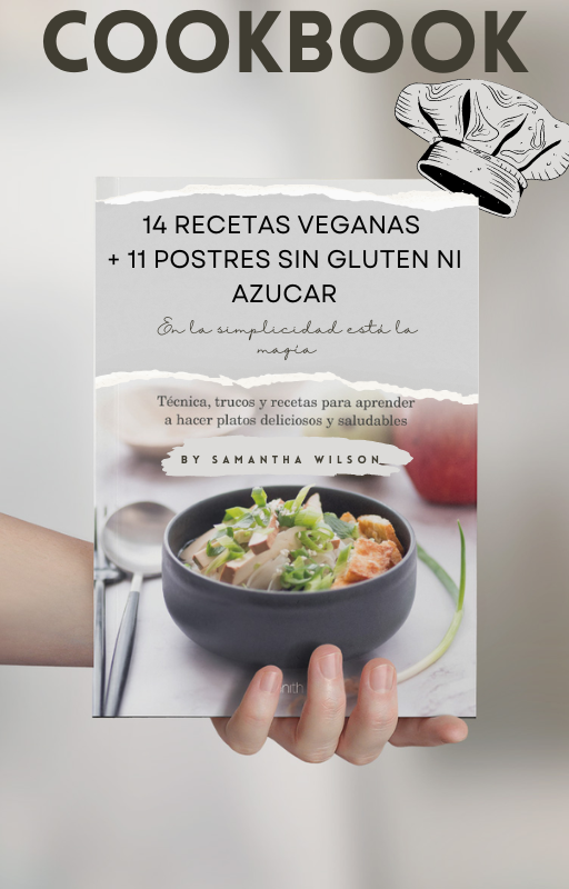 14 Recetas Veganas + 11 Postres sin Azucar ni Gluten