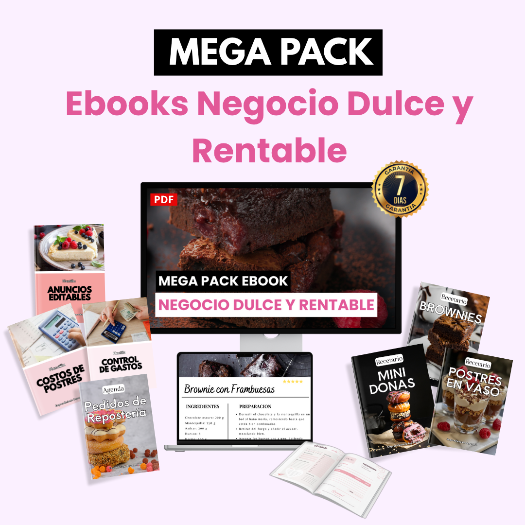Mega Pack Negocio Dulce y Rentable 