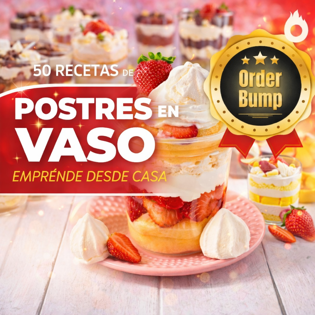 postres en vaso