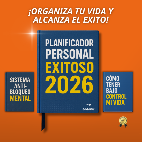 PLANIFICADOR PERSONAL EXITOSO 2026.✅????