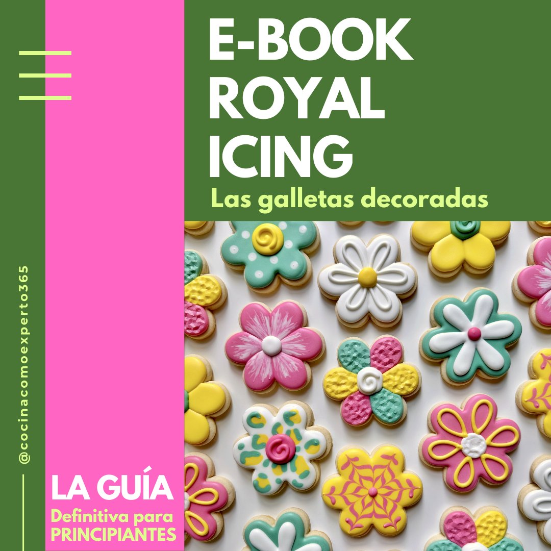 E-book Royal icing | Galletas decoradas