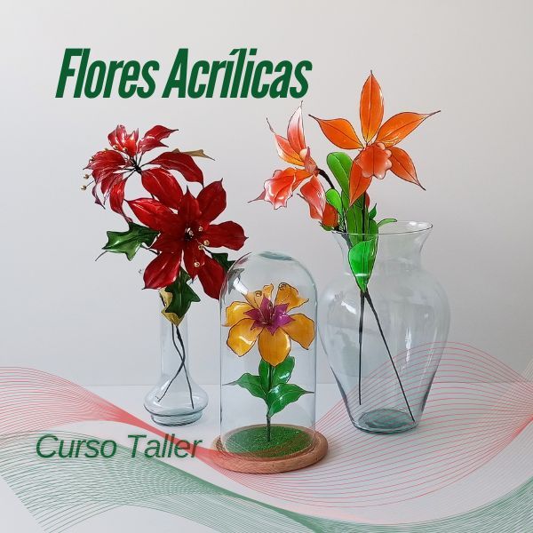 Flores Artesanales Acrílicas