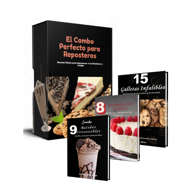 El Combo Perfecto para Reposteros: Recetas Fáciles para Impresionar a tus Familiares y Amigos