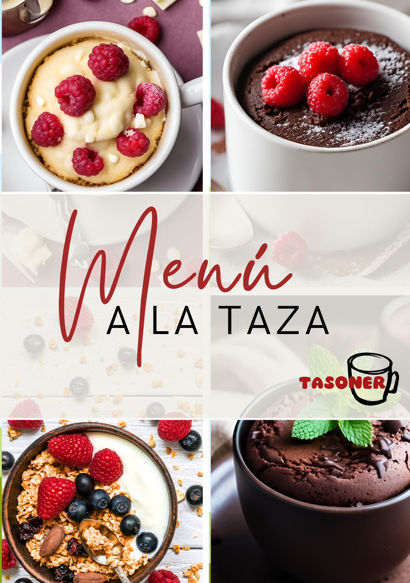 Recetas de Mug Cakes dulces y salados