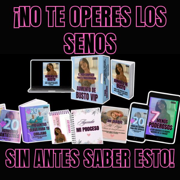 Aumento de Busto VIP: El Pack Completo Para Tu Transformación.