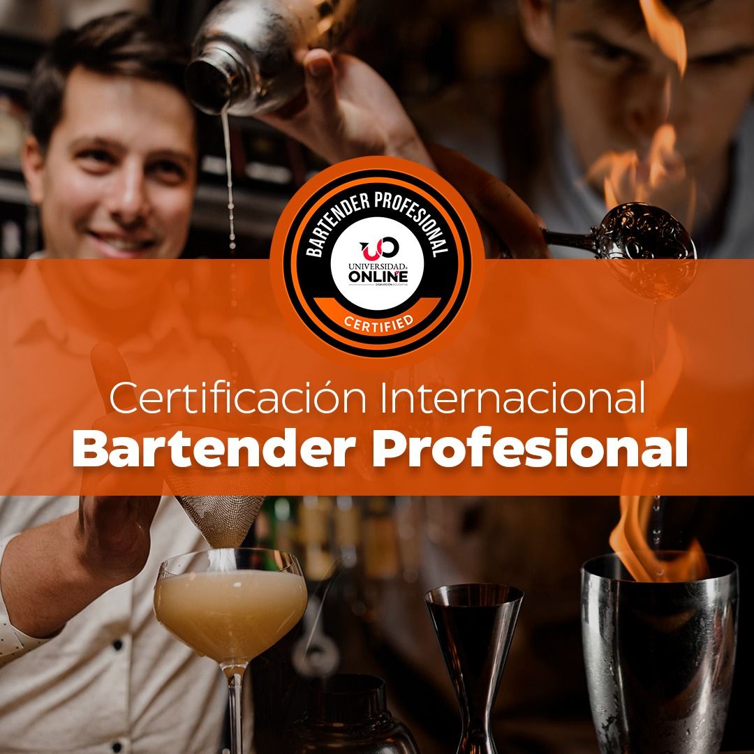 Suficiencia Académica para la Certificación Internacional de Bartender Profesional