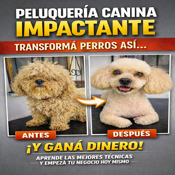 Curso de peluqueria canina desde cero