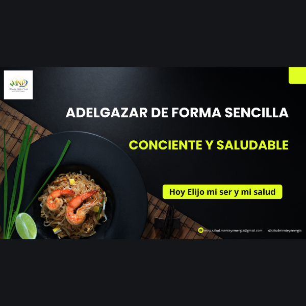 E-Book Adelgazar de forma sencilla consciente y saludable