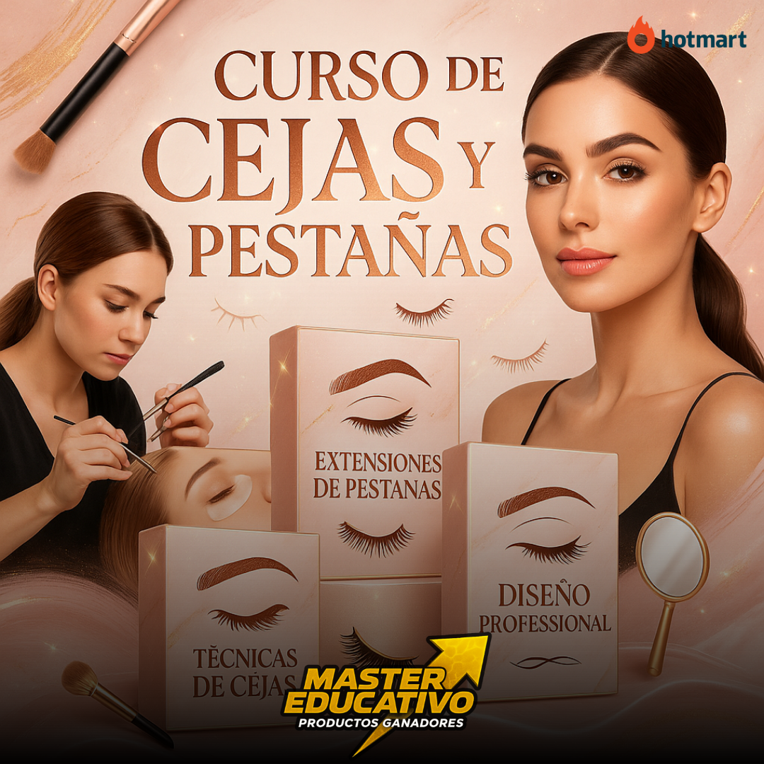 CURSO DE CEJAS Y PESTAÑAS