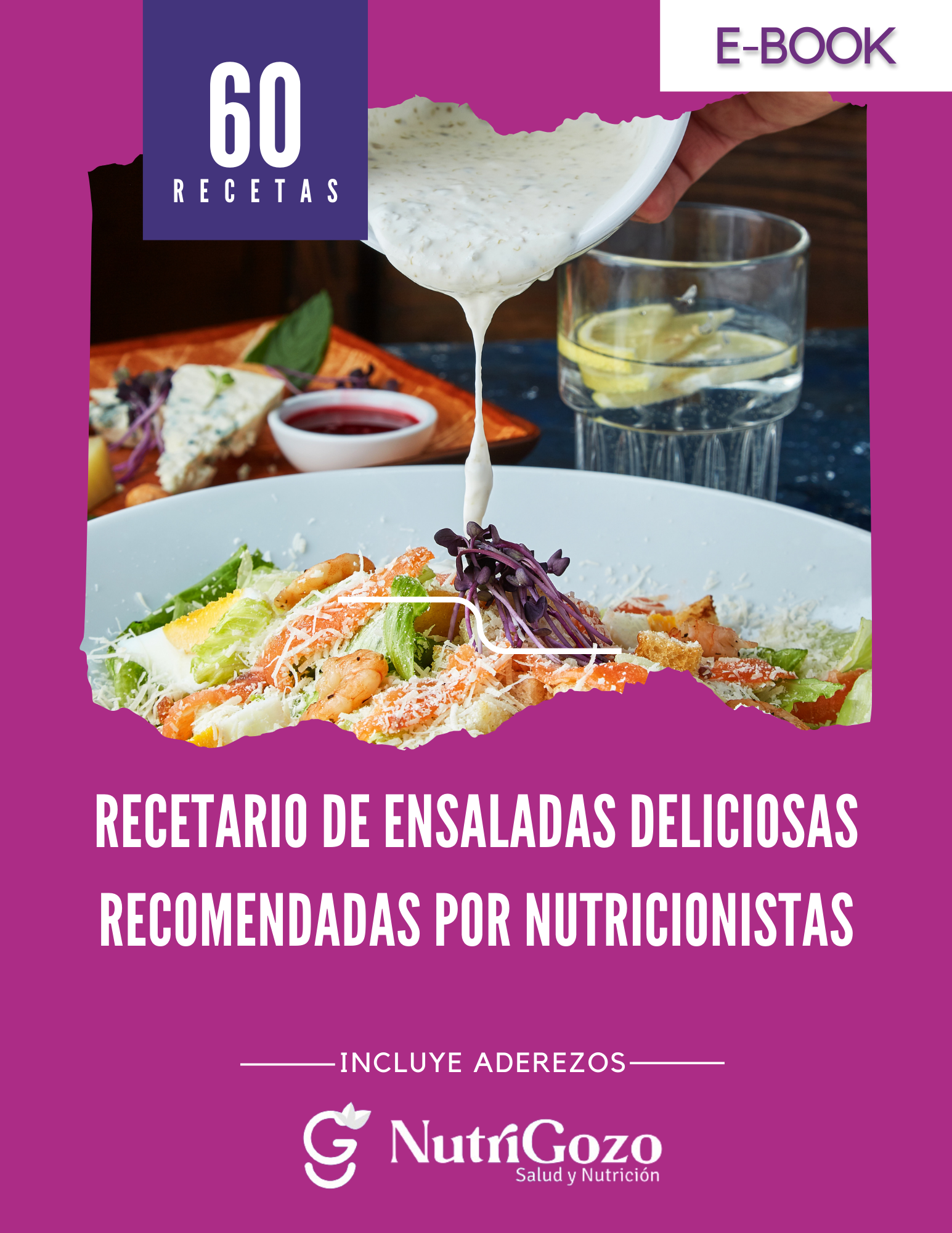 RECETARIO DE ENSALADAS DELICIOSAS RECOMENDADAS POR NUTRICIONISTAS