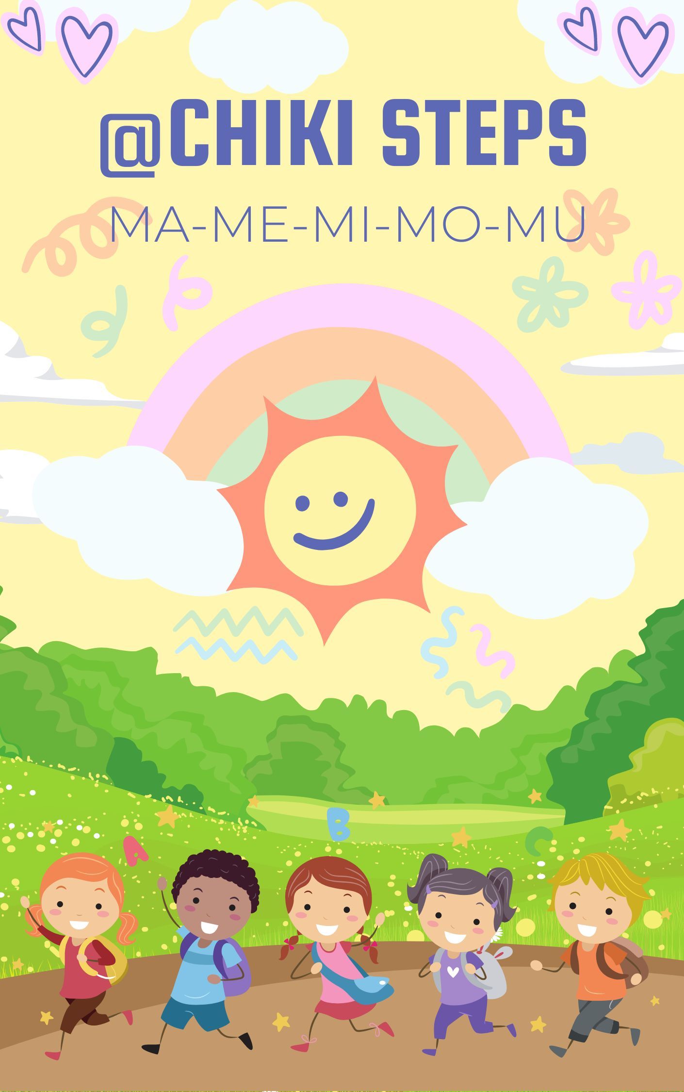 @Chikisteps Libro para Colorear Ma-Me-Mi-Mo-Mu