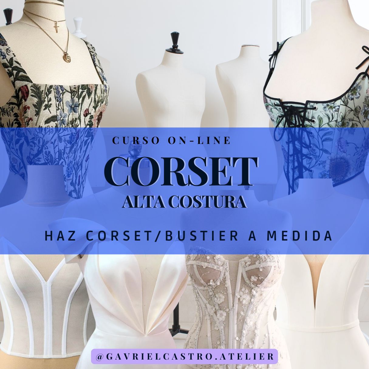 CORSET ALTA COSTURA FEMME PRECISO /Bustier a Medida