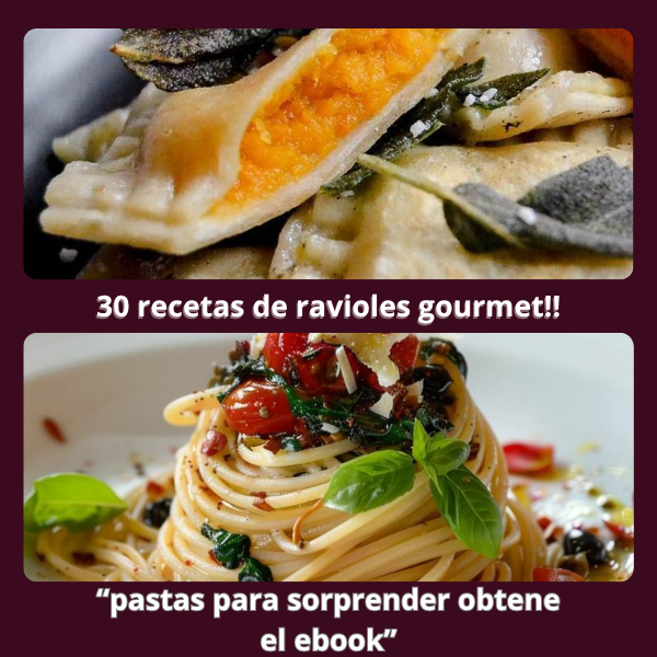 30 Recetas de ravioles gourmet!