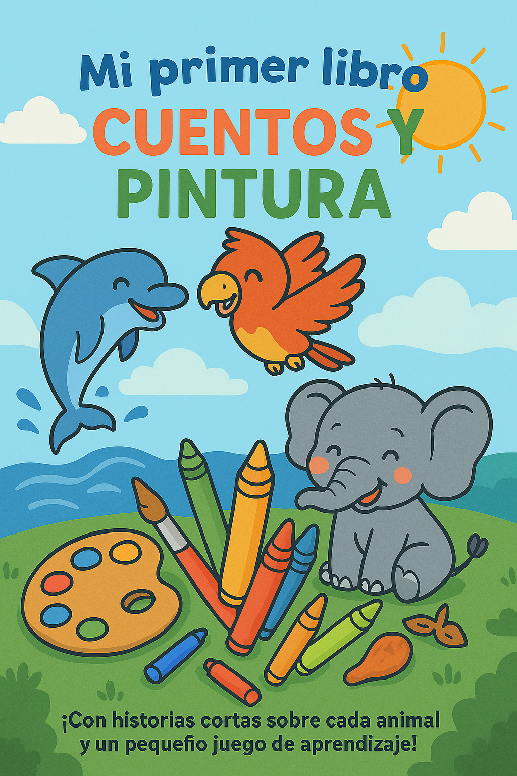 MI PRIMER LIBRO DE CUENTOS Y PINTURA