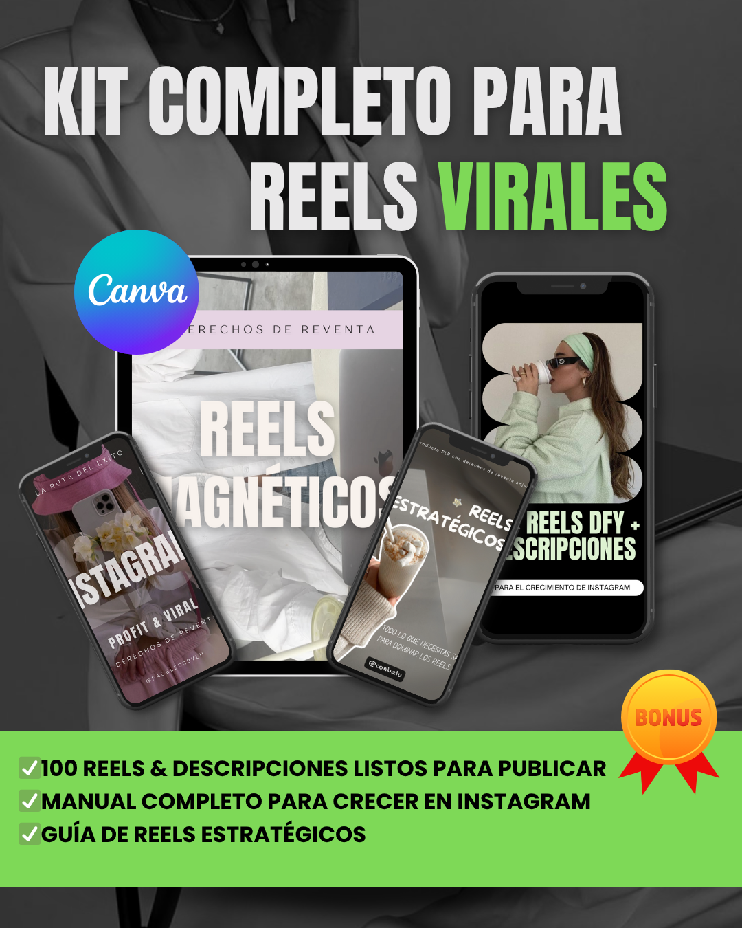 KIT Reels Magneticos PLR