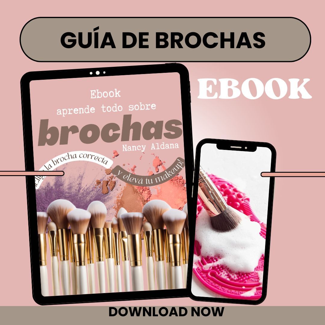 Aprende todo sobre brochas de maquillaje