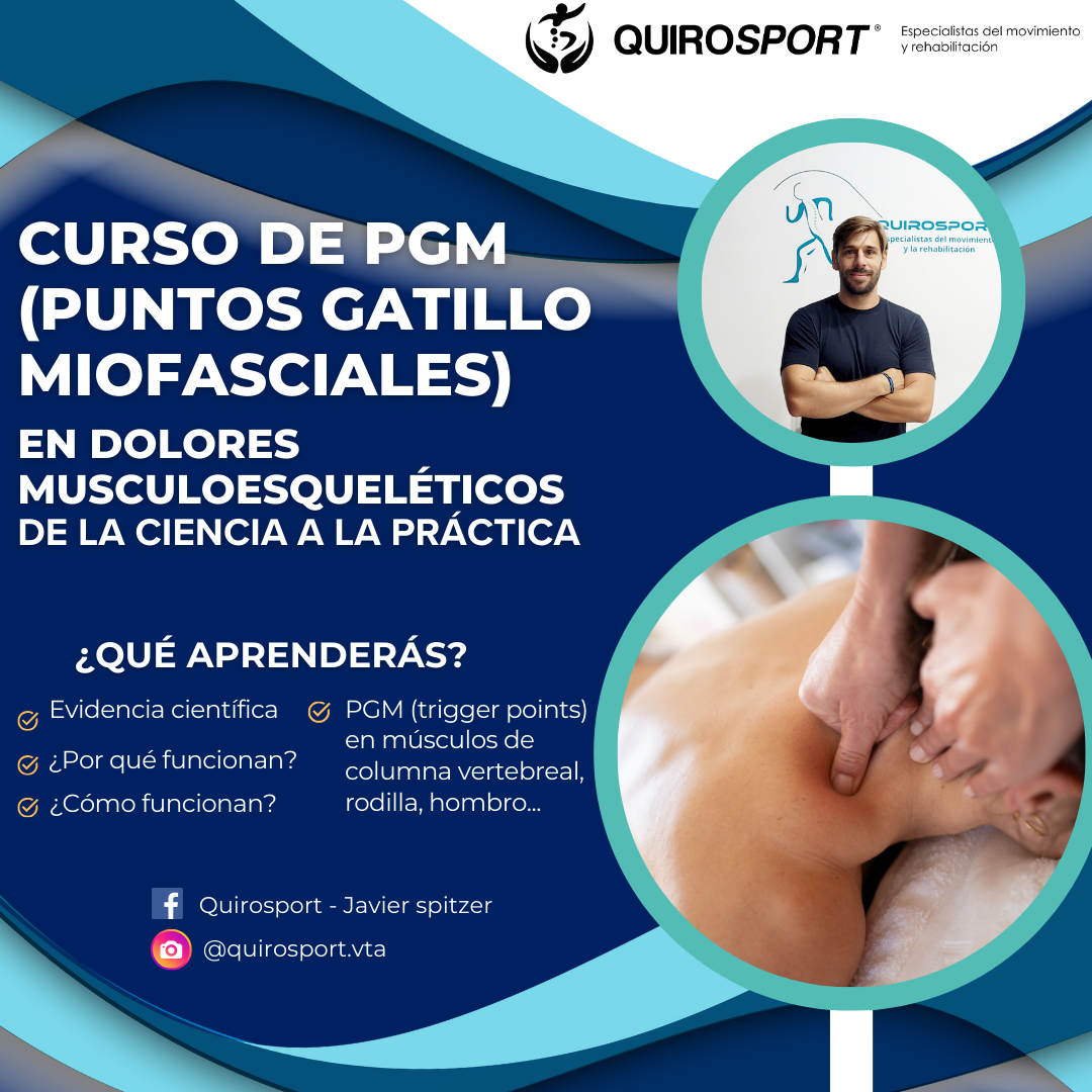 Curso de Puntos Gatillo Miofasciales en dolores musculoesqueléticos: de la ciencia a la práctica