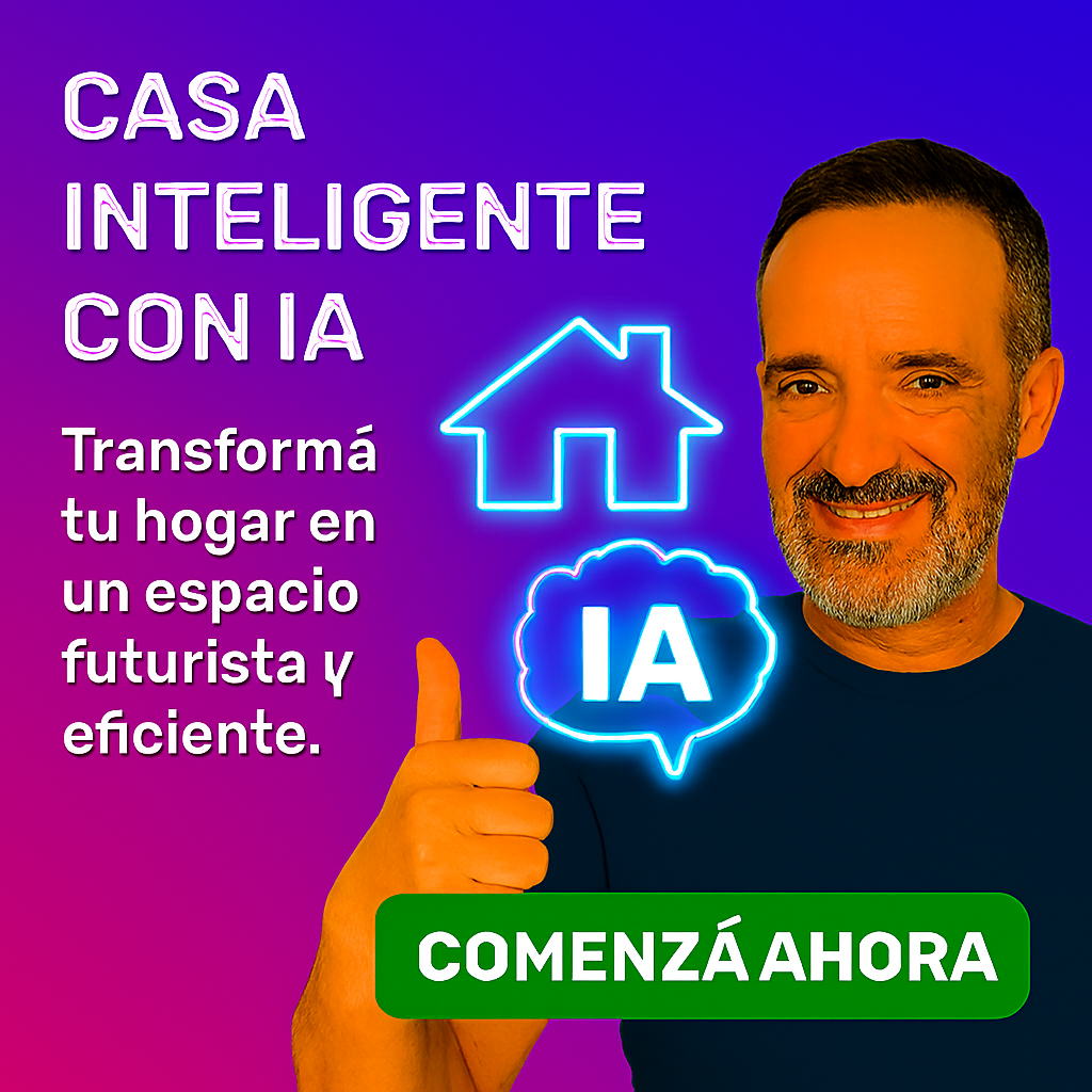 ???? Casa Inteligente con IA: Transformá tu Hogar en un Espacio Futurista y Eficiente