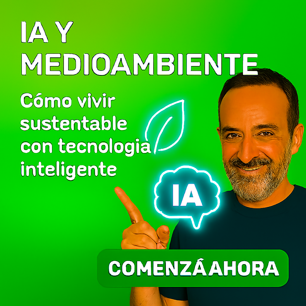 ???? IA y Medioambiente: Cómo Vivir Sustentable con Tecnología Inteligente