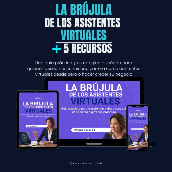 La Brújula de los Asistentes Virtuales: Encuentra el Norte en tu Carrera Profesional Remota