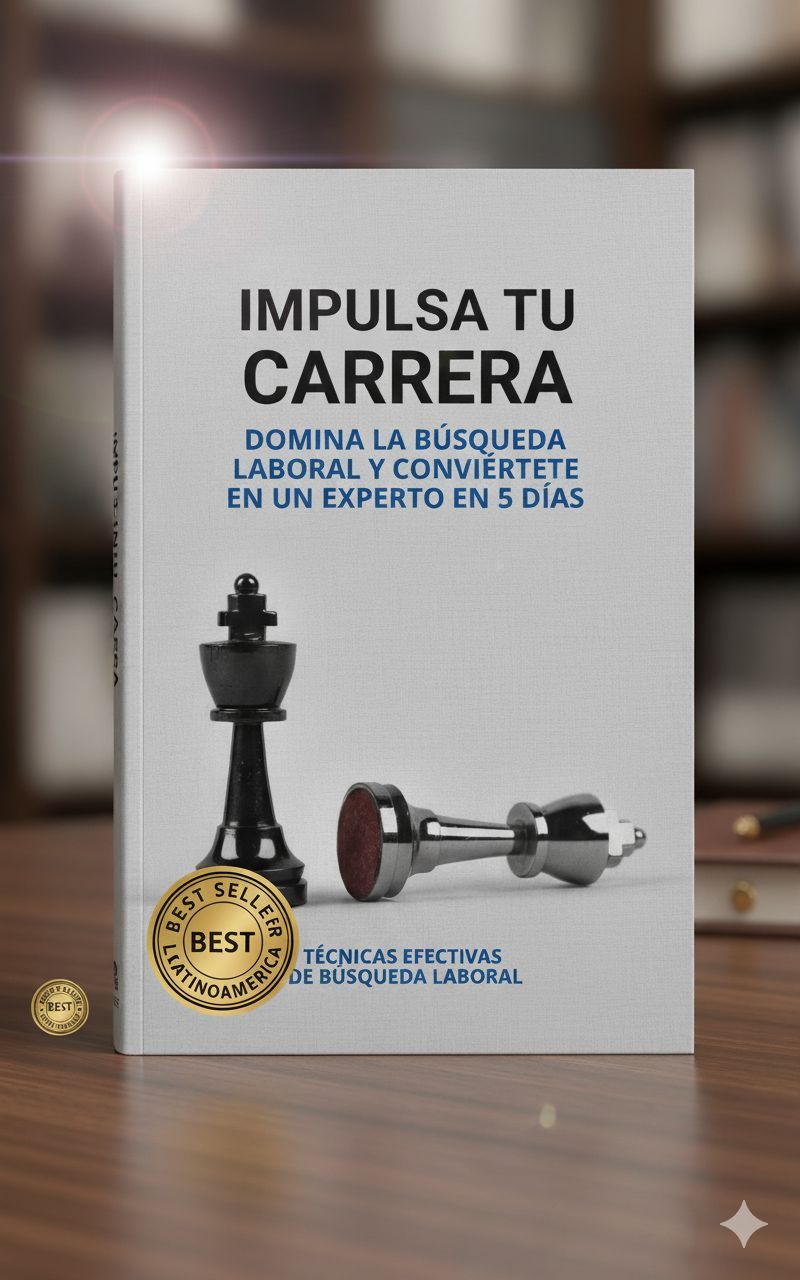 EBOOK Carrera al Éxito / Currículum Ganador, Entrevistas Efectivas, Define tu trabajo ideal, Accede al Mercado Oculto, Marca Personal, Plantillas y más