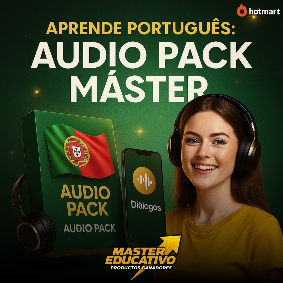 APRENDE PORTUGUÉS: AUDIO PACK MÁSTER