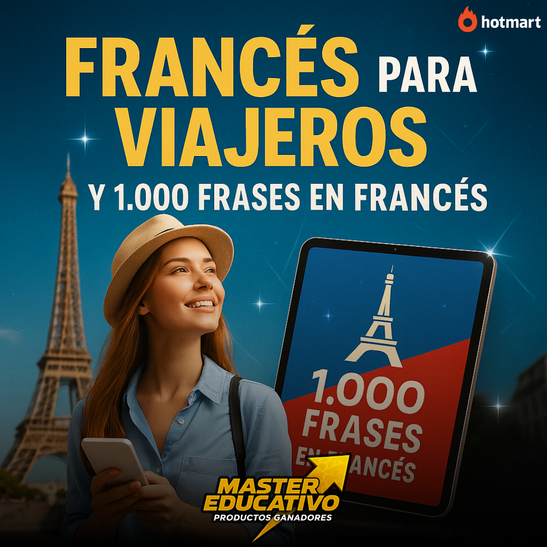 FRANCÉS PARA VIAJEROS Y 1,000 FRACES EN FRANCÉS