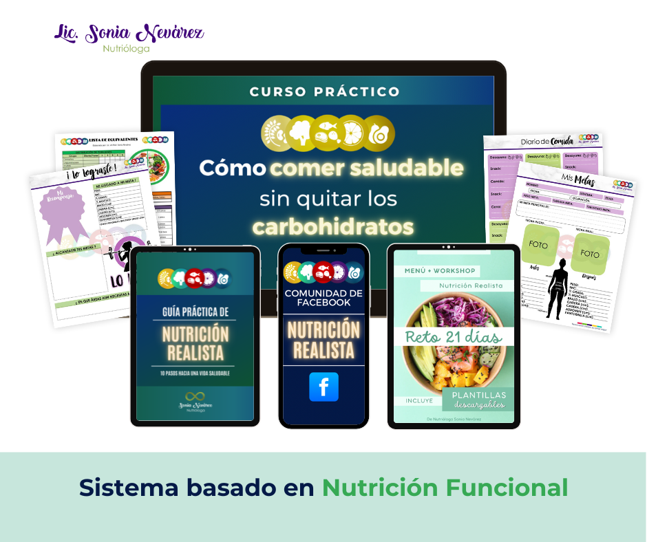 CÓMO COMER SALUDABLE SIN QUITAR LOS CARBOHIDRATOS