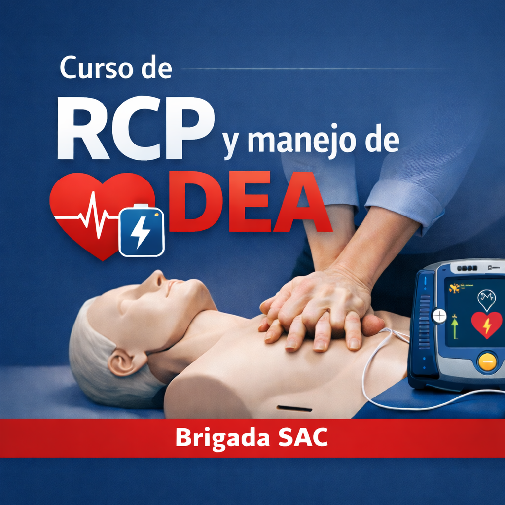 Curso de Reanimación cardiopulmonar y manejo de DEA