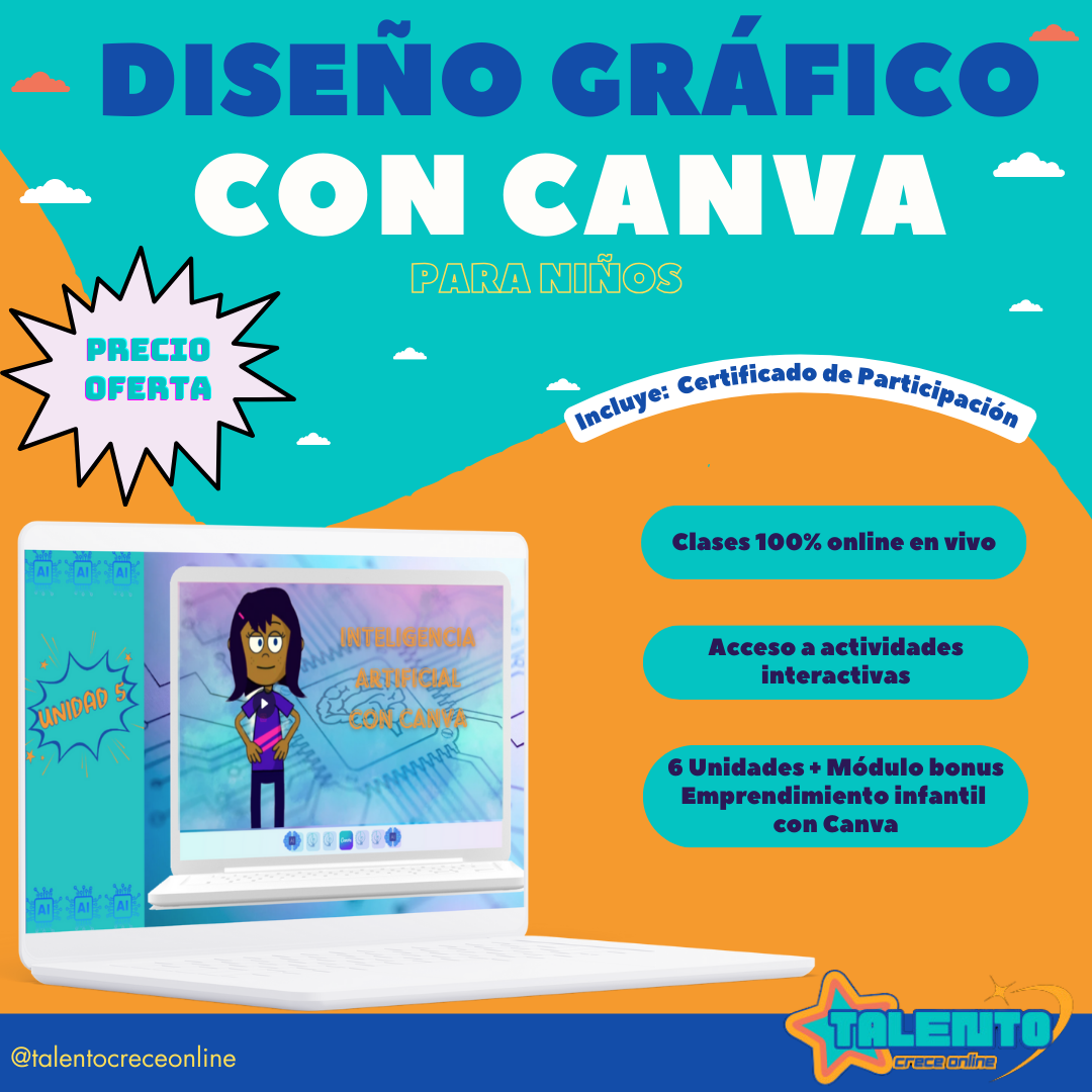 Curso Canva para niños