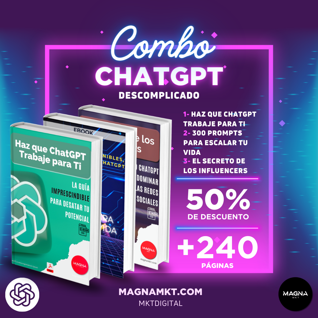 ¡Transforma tu Vida con el Combo Definitivo de ChatGPT! ????✨