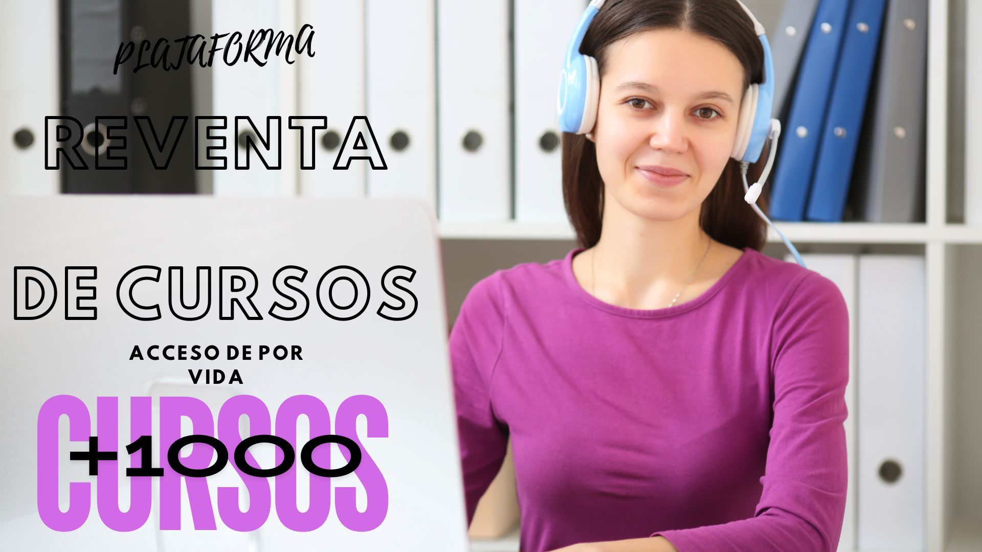 Plataforma de reventa de cursos: accede a más de 1000 opciones