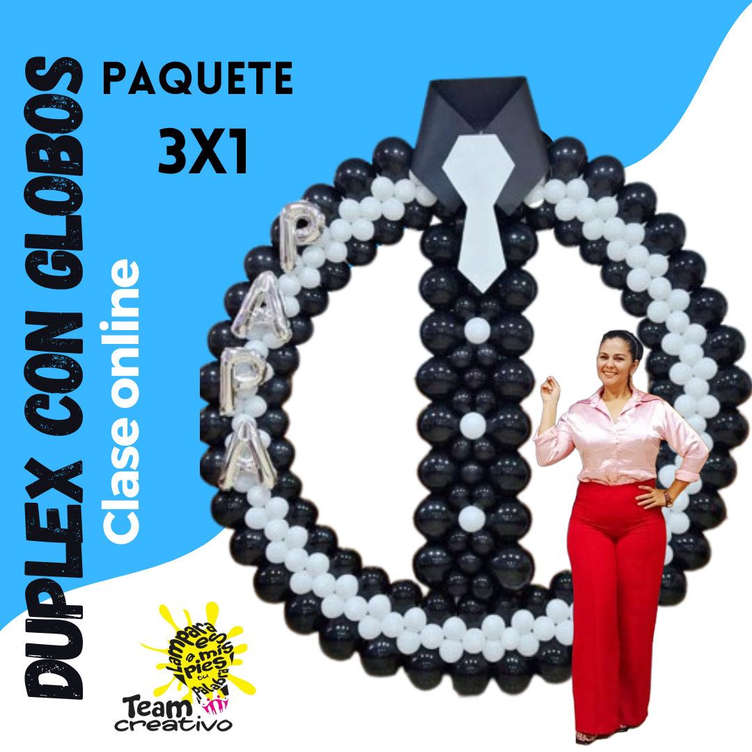 Taller de técnica avanzada para decorar con globos