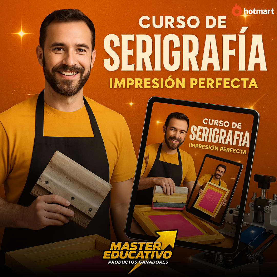 CURSO DE SERIGRAFÍA: IMPRESIÓN PERFECTA