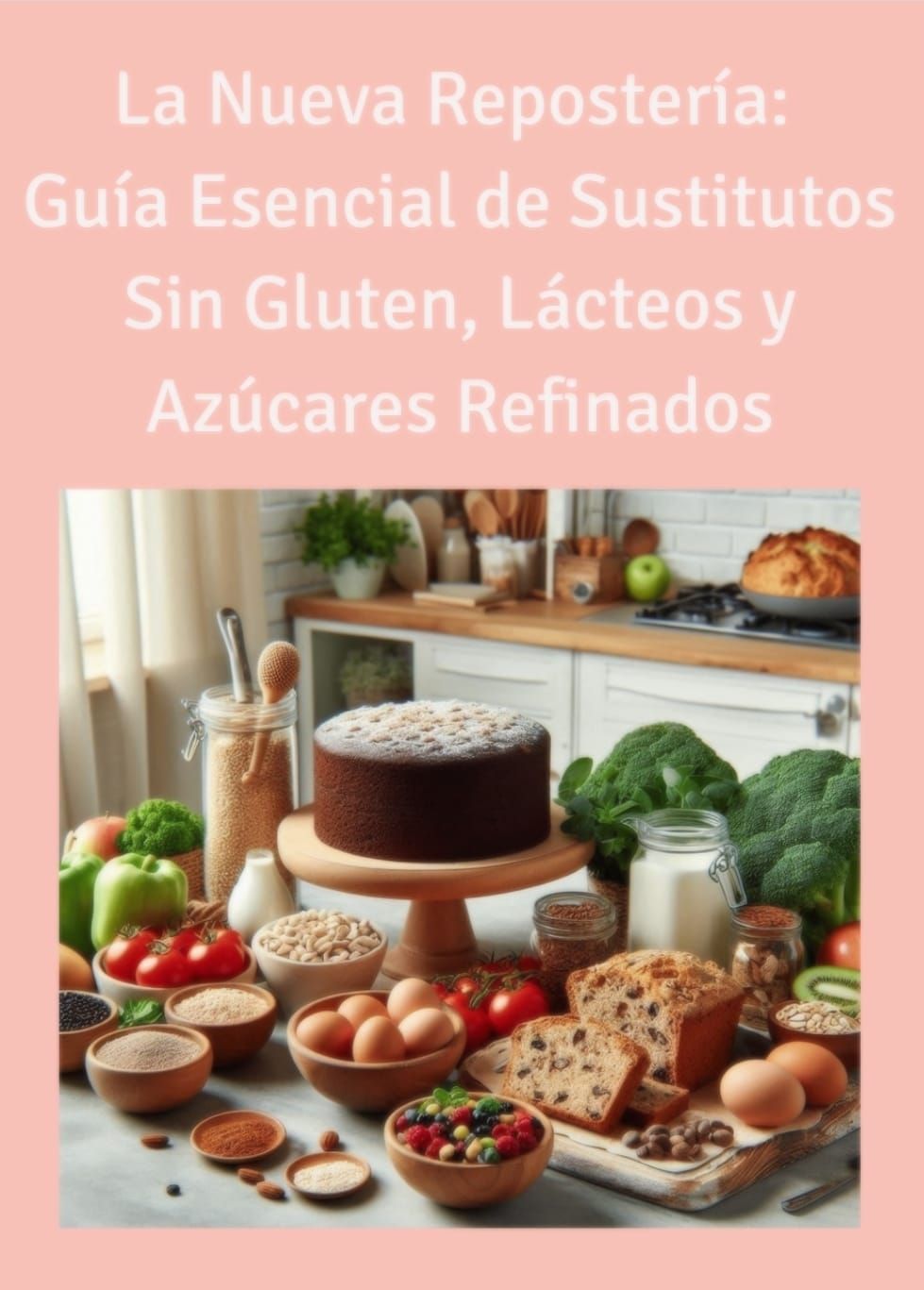 La Nueva Repostería: Guía Esencial de Sustitutos Sin Gluten, Lácteos y Azúcares Refinados
