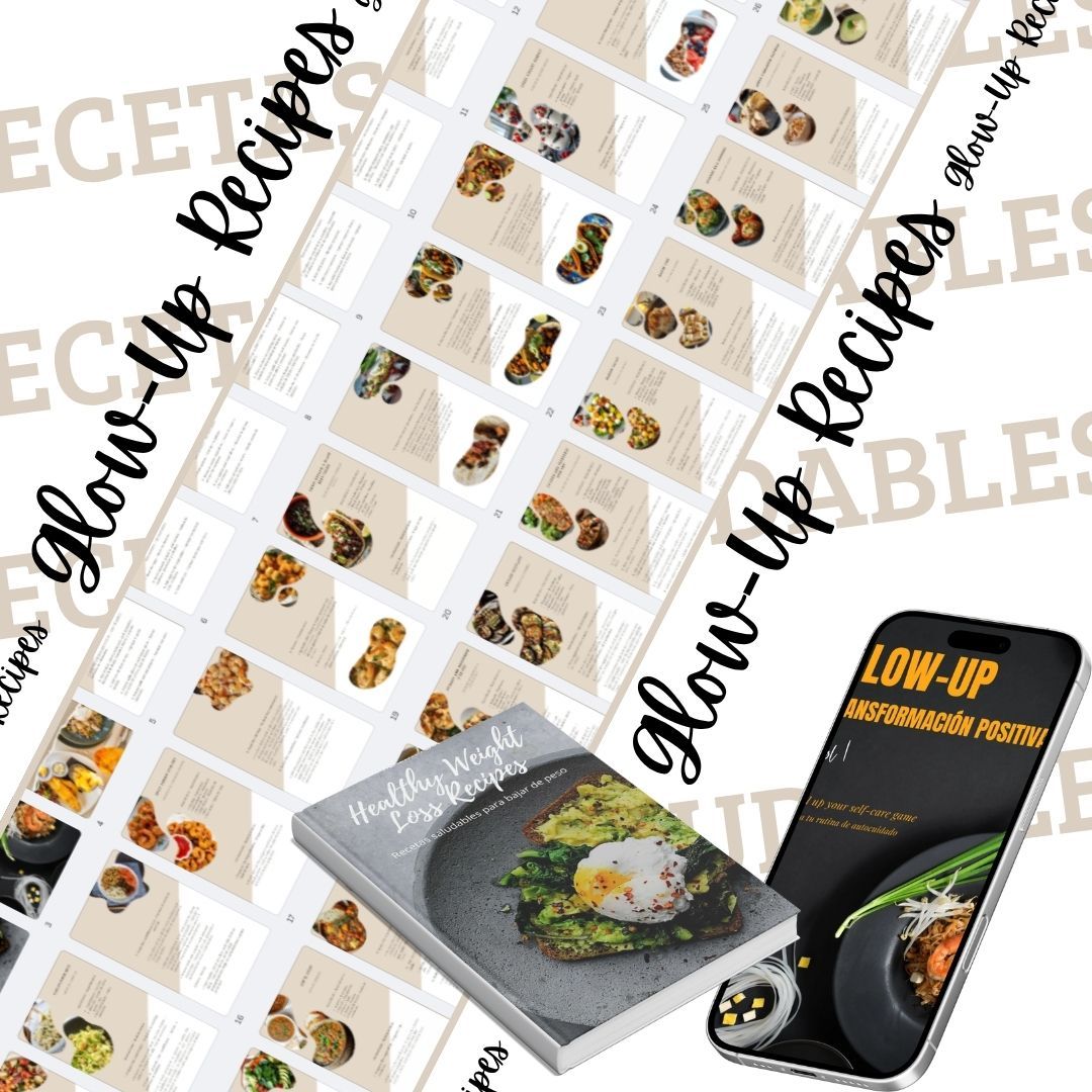 26 Recetas saludables para bajar de peso / 26 Recipes for weight loss + BONUS 2 MANUALES ADICIONALES???? 164 RECETAS TOTALES