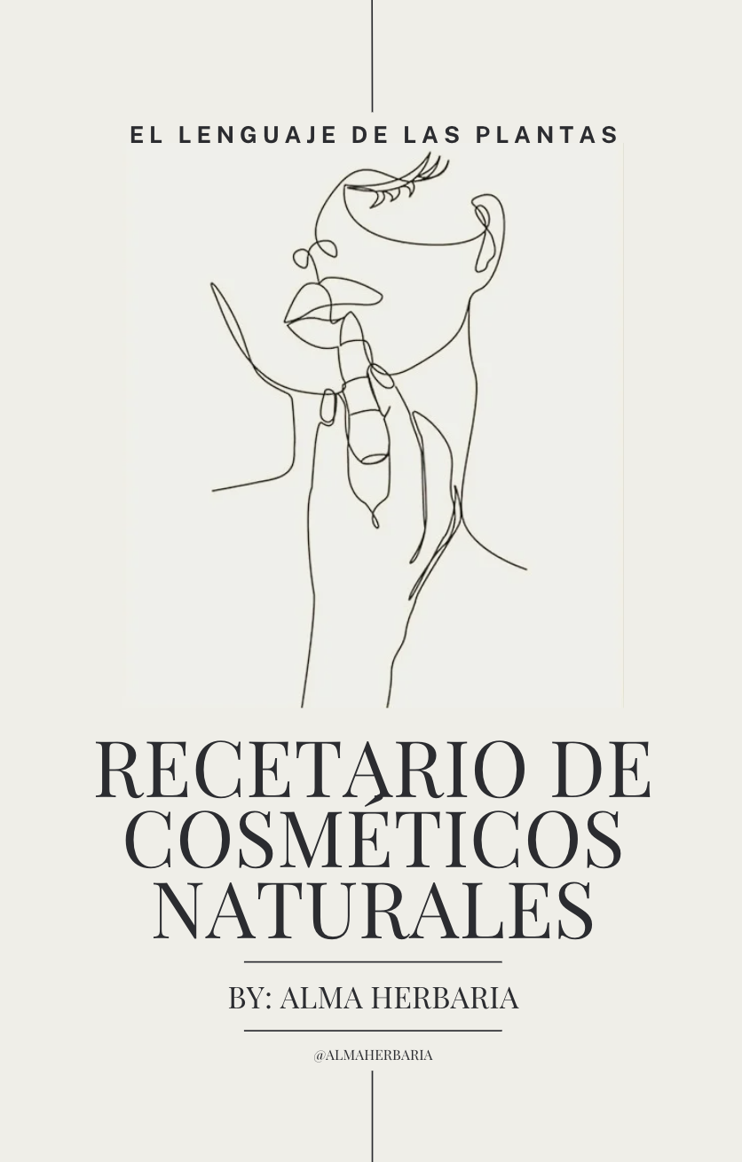 E-BOOK RECETARIO de Cosmética Natural y Herbolaria para EMPRENDER