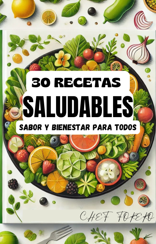 30 RECETAS SALUDABLES (SALUD Y BIENESTAR PARA TODOS)