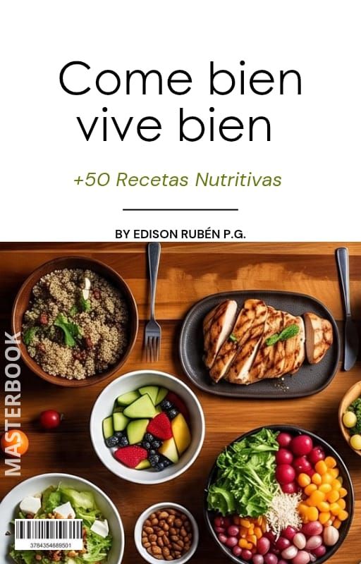 50 Recetas fitness saludables para ganar masa muscular o bajar de peso + 2 eBooks de desarollo personal de regalo