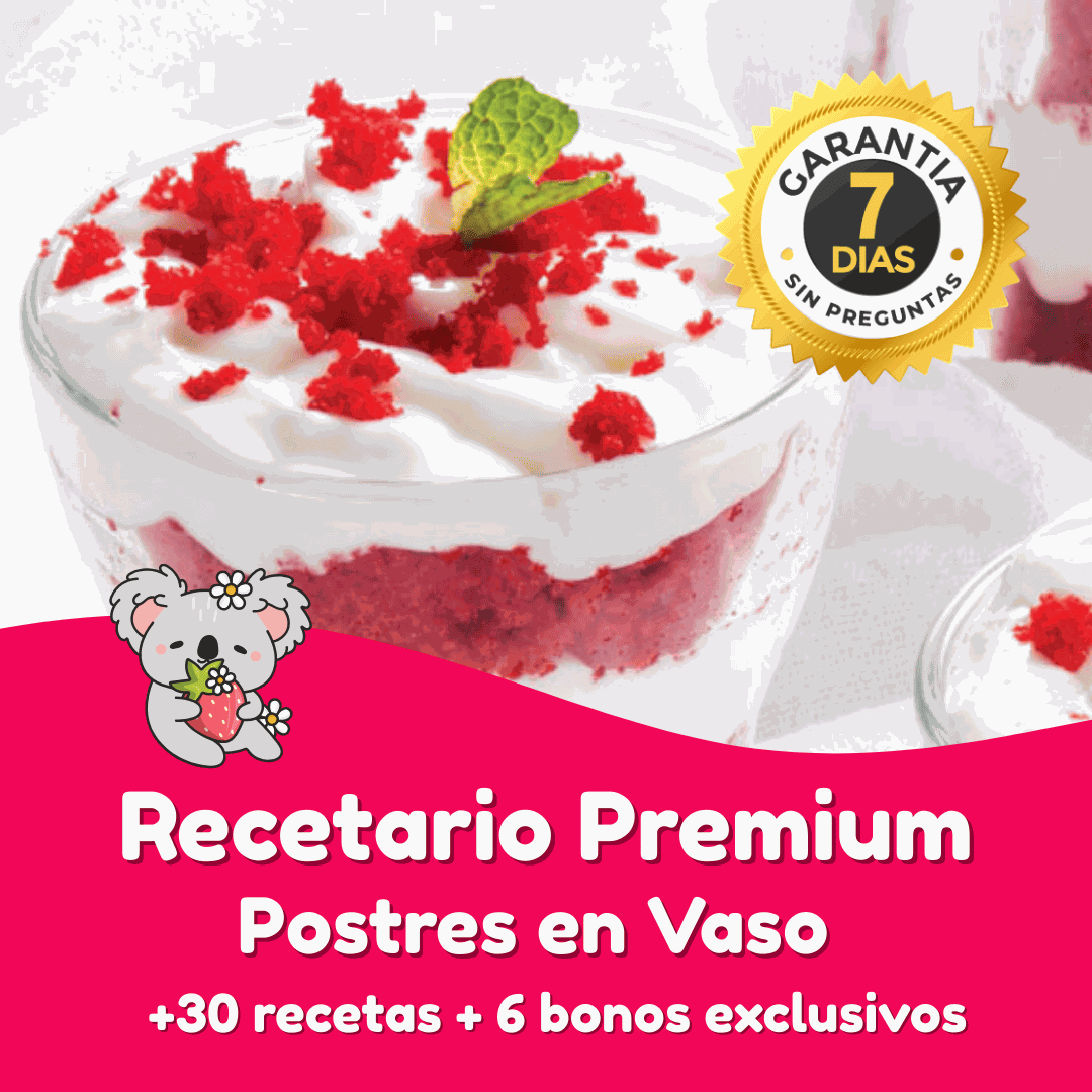 Recetario Premium: Postres en Vaso que Sí Dejan Ganancia