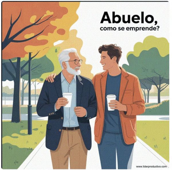 Abuelo, ¿Cómo se Emprende? Descubre las lecciones de vida que transformarán tus sueños en realidad.
