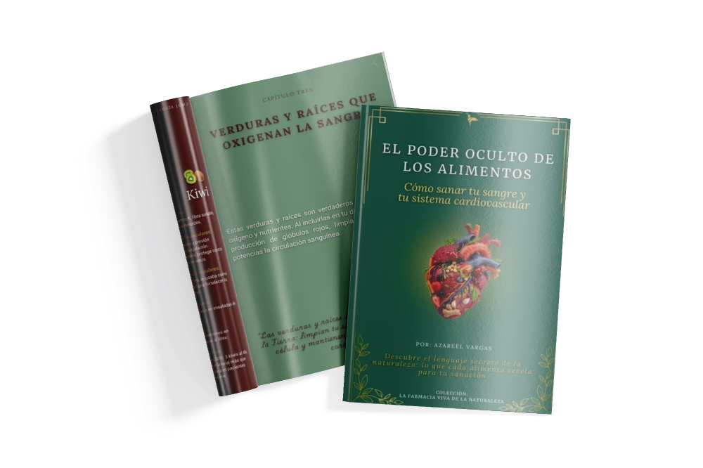 El poder oculto de los alimentos: Cómo sanar tu sangre y fortalecer tu corazón