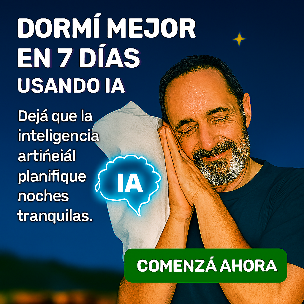 ????️ Dormí Mejor en 7 Días Usando IA