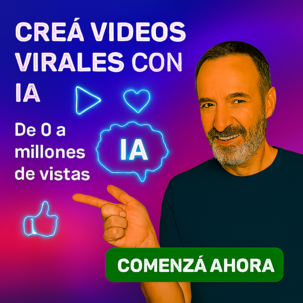 ???????? Creá Videos Virales con IA: De 0 a Millones de Vistas