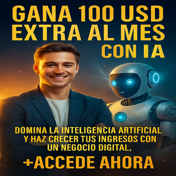 ????Ganá 100 USD extra al mes con IA