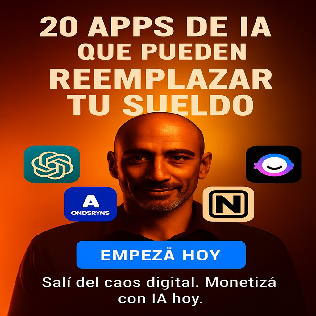 ???????? 20 Apps de IA que Pueden Reemplazar Tu Sueldo