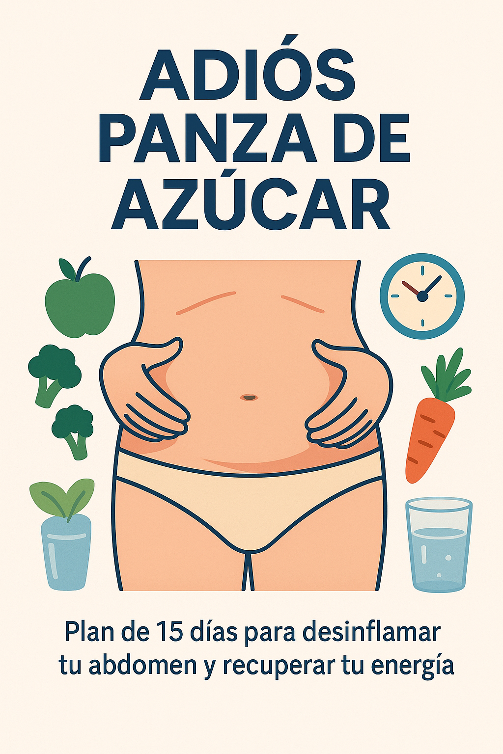 Adiós Panza de Azúcar: Plan de 15 días para desinflamar y recuperar energía